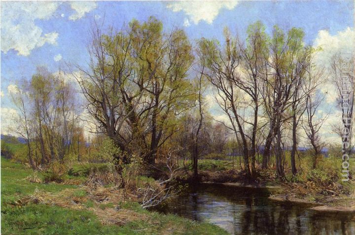 Early Spring, Near Sheffield, Massachusetts painting - Hugh Bolton Jones Early Spring, Near Sheffield, Massachusetts art painting
